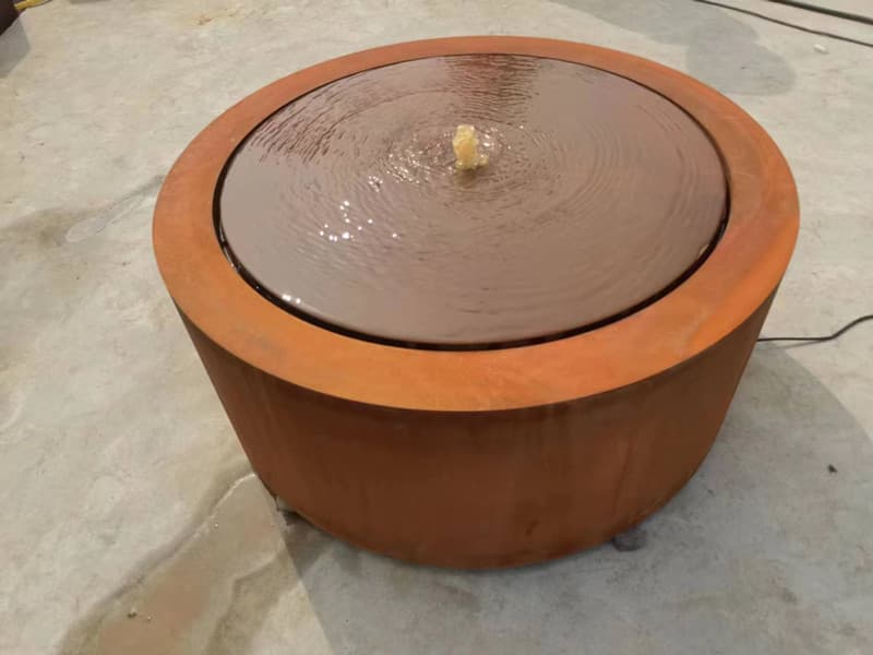 Benefits of Choosing Corten Steel for Your Water Feature